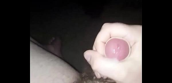  Chubby Gay Guy, Pissing Outdoors